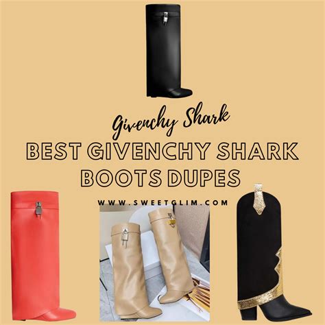 givenchy shark boots dupes|givenchy inspired boots.